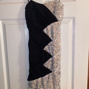 Strapless dress size small
